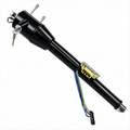 1969-82 C3 Corvette Trim & Tilt Steering Column C/W Ignition Switch & Key Black Powdercoat Finish