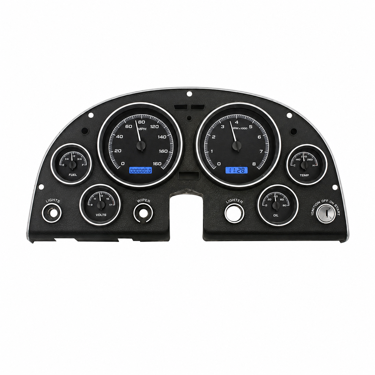 Analog Gauge Set Dakota Digital Direct Fit Vhx-63C Vet 63-67