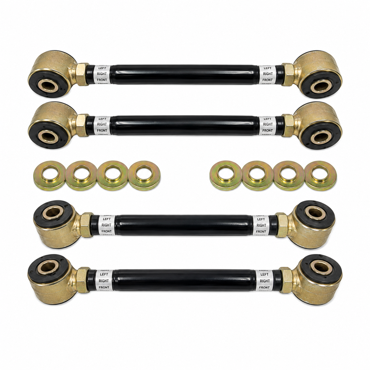 Arm Trailing Adjustable Rear Suspension Set Of 4 84-96