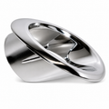 Bezel Exhaust Chrome LEFT 66-67