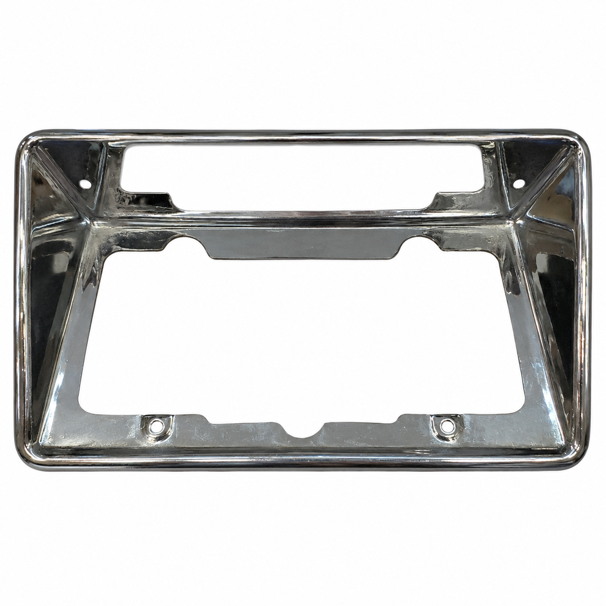 Bezel Rear License Chrome Import-68-73