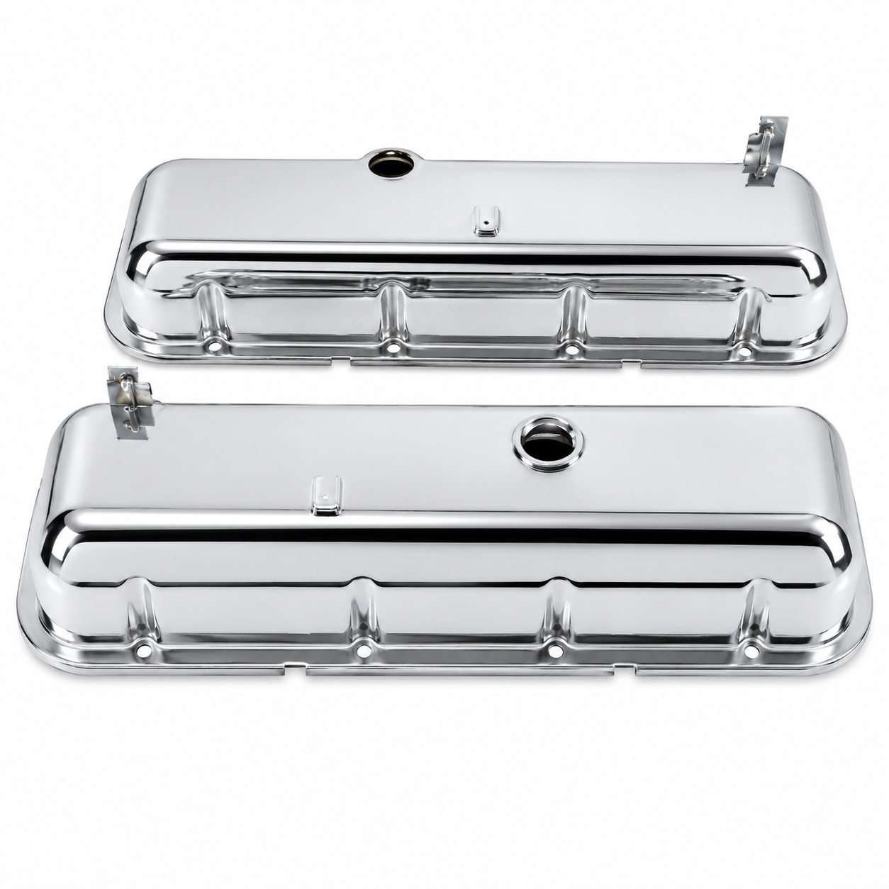 Big Block Cover Valve Chrome Import Pair
