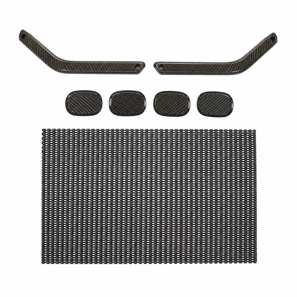 Blackout Kit Front And Rear Carbon Fiber-91-96