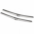 Blade Windshield Wiper Polished Stainless Steel Finish Each-68-82