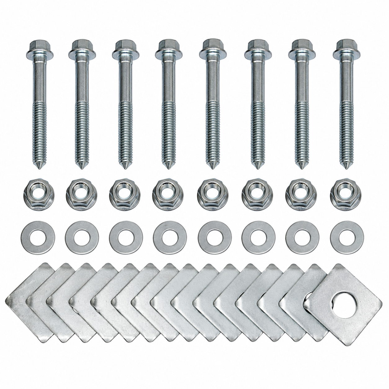 Body Mount Kit Bolt Shim Nut And Washer-73-82