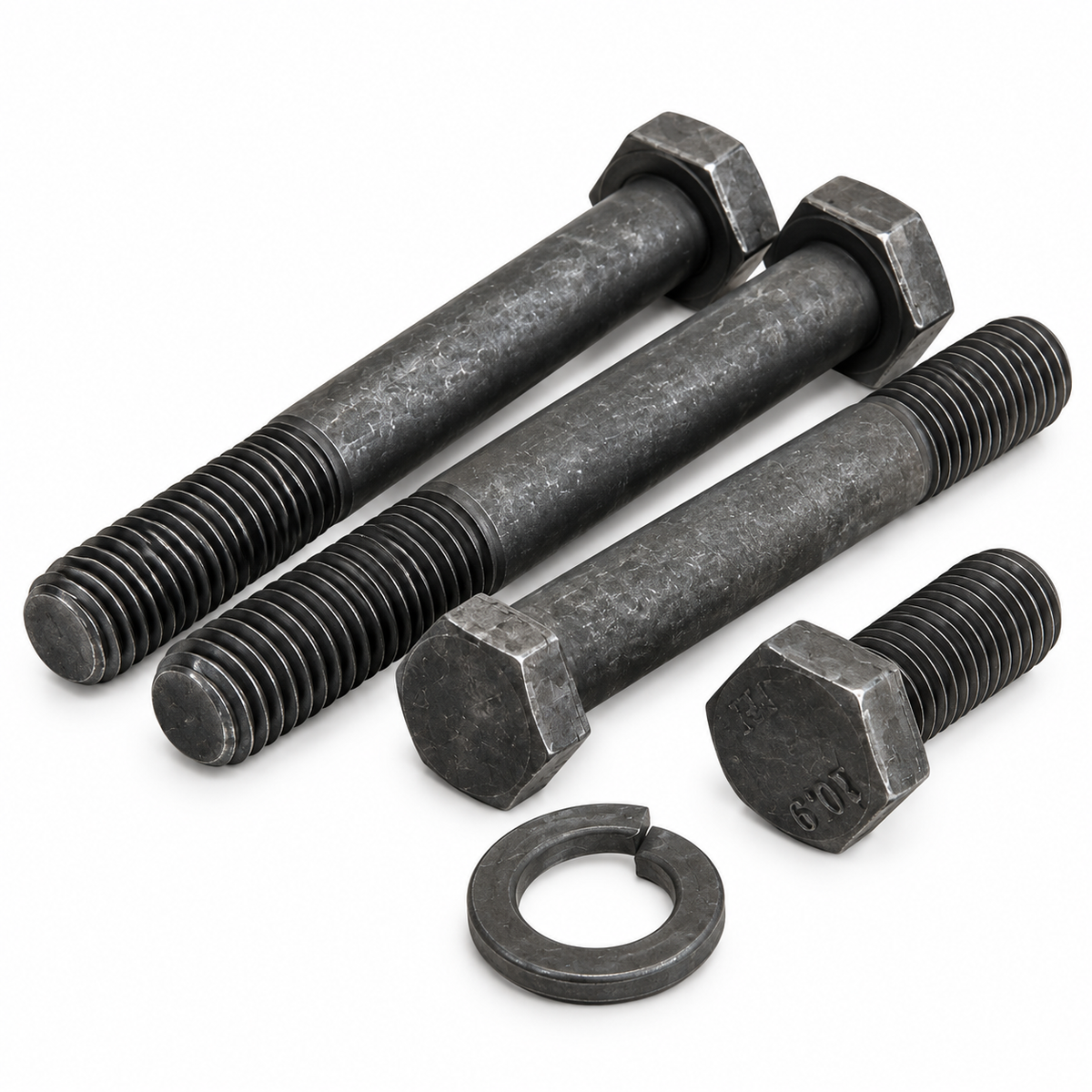 Bolt Kit Rear Leaf Spring Anchor Stock Length With Washers-6 Pieces-80-82