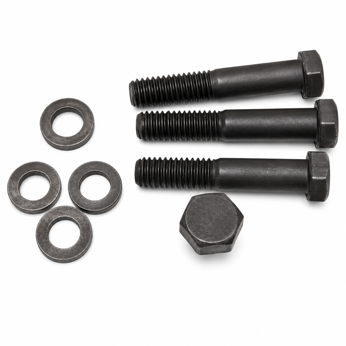 Bolt Rear Spring Anchor With Washers Jh Headmark-3 1-2 Inch Length-4 Each-63-77
