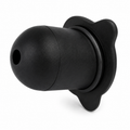 Boot Clutch Rod Firewall Black Rubber-65L-67