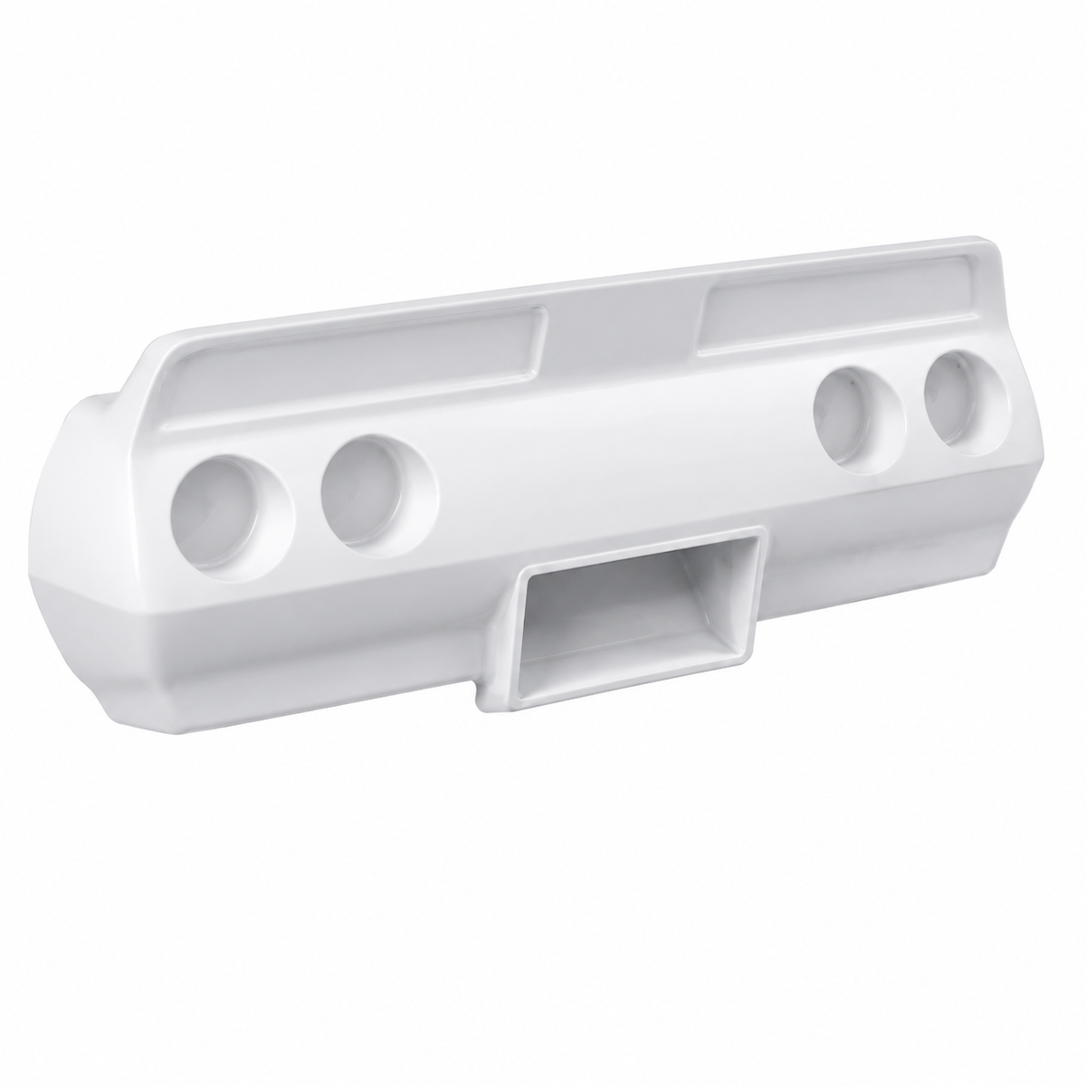 Bumper Rear-80-82 High Rise Style Fiberglass Also Fits -74-82