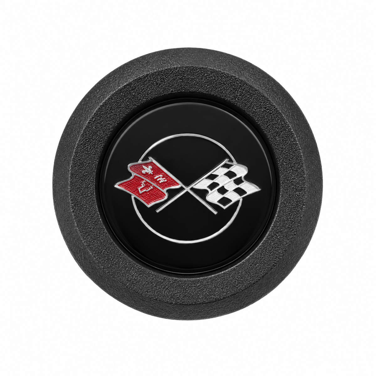 Button Assembly Horn Without Tilt And Telescopic Black Upper Corner Flag-68 All-68-75