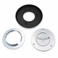 Button Kit Horn With Retainer And Emblem (Except 1978) -77 & 79