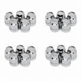 Cap Set Wheel Lug Nut Cover Chrome-20 Pieces-84-96