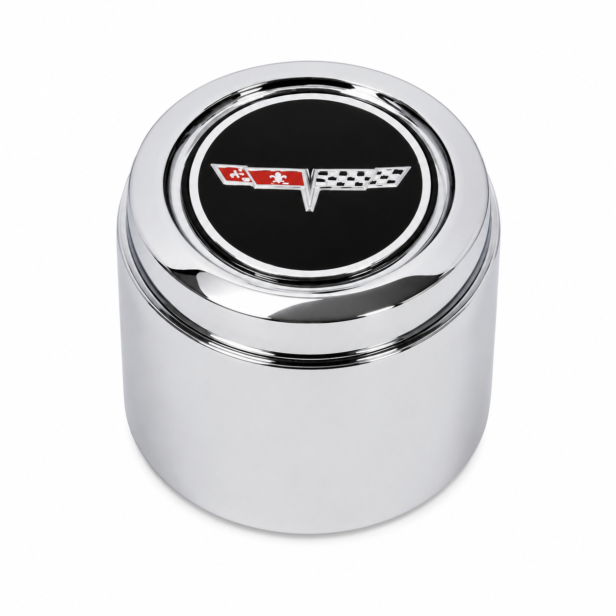 Cap Center Aluminum Wheel With Emblem Replacement Plastic Each-80-81