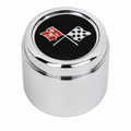 Cap Center Aluminum Wheel With Emblem Replacement Plastic Pace Car Each-78