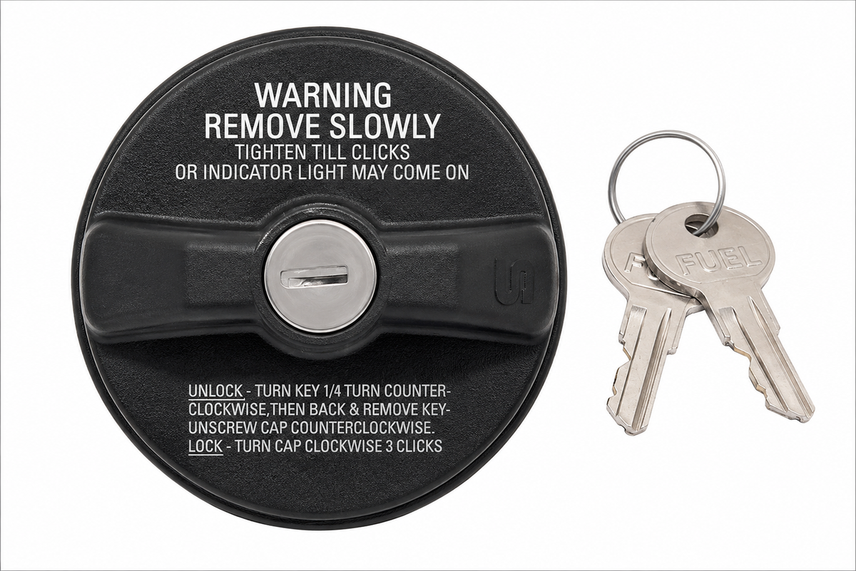 Cap Gas Locking With 2 Keys-75-96
