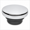 Cap Oil Filler Chrome Rubber For 1 1/4" Valve Covers