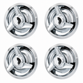 Cap Wheel Base And Swept Spinner Fits Rally Wheel-4 Caps-67-82