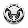 Cap Wheel Center Base With Straight Ear Spinner For Rally Wheel Each-67-82