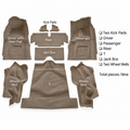 Carpet Set Complete Convertible-80-20 Loop Rayon/Nylon No Pad-67