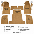 Carpet Set Complete Cut Pile With Pad-77