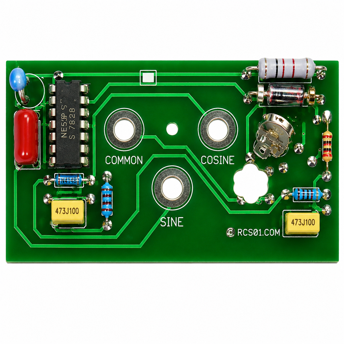 Circuit Board Electronic Tachometer Usa-75-77
