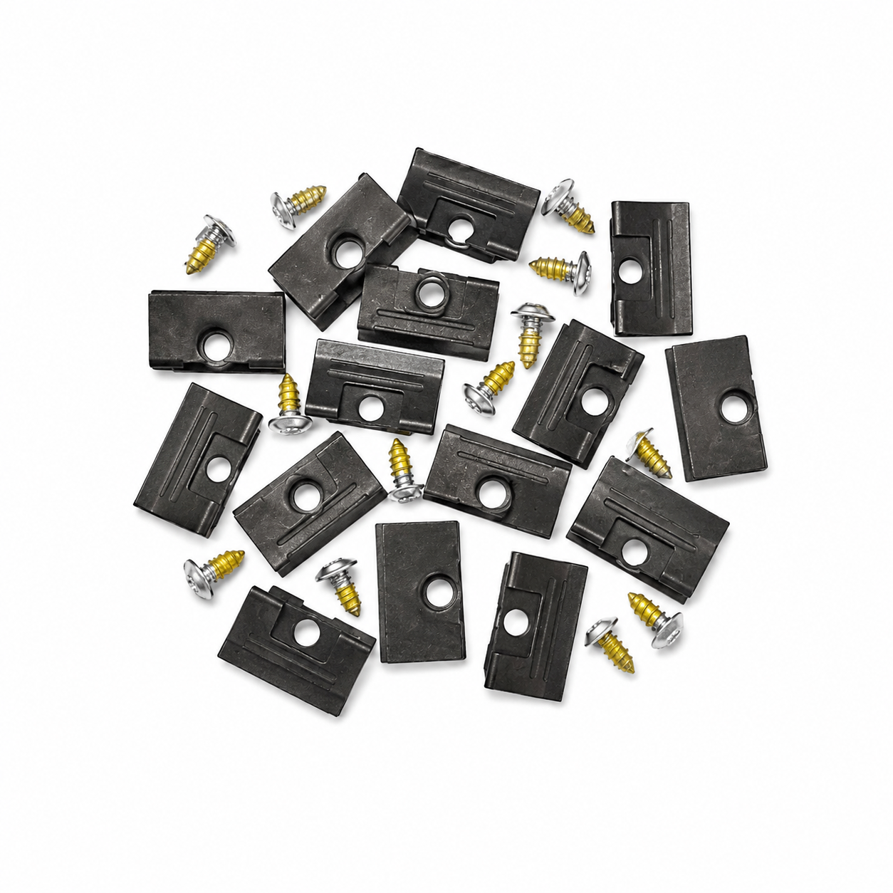 Clip Hardtop Rear Window Molding With Screws-40 Pieces-68-75