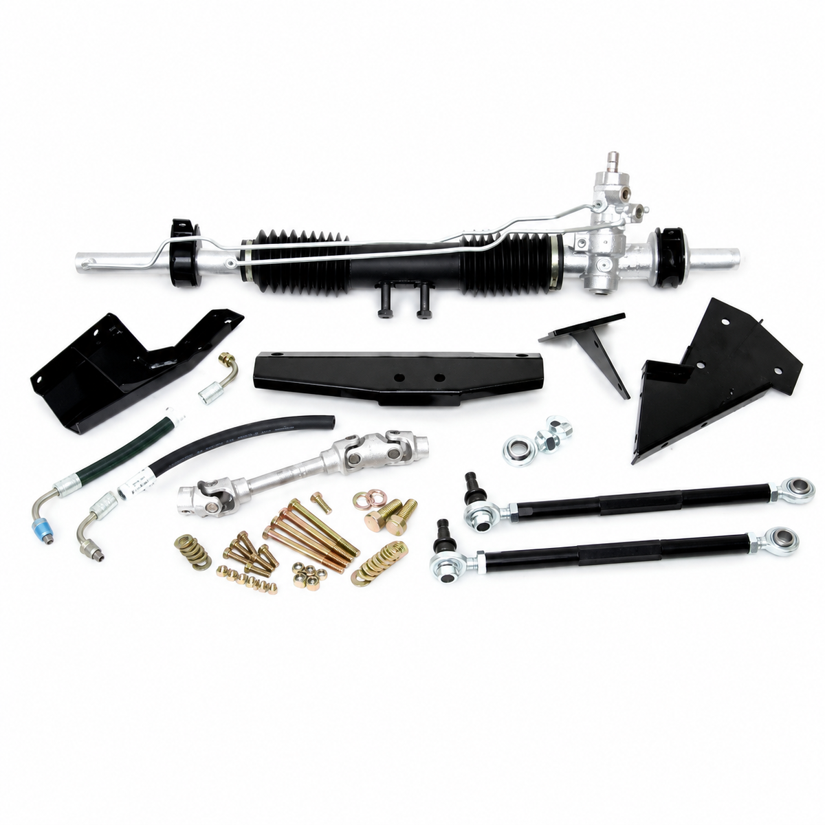 Conversion Kit Rack And Pinion Power Steering Small Block Steroids-63-66