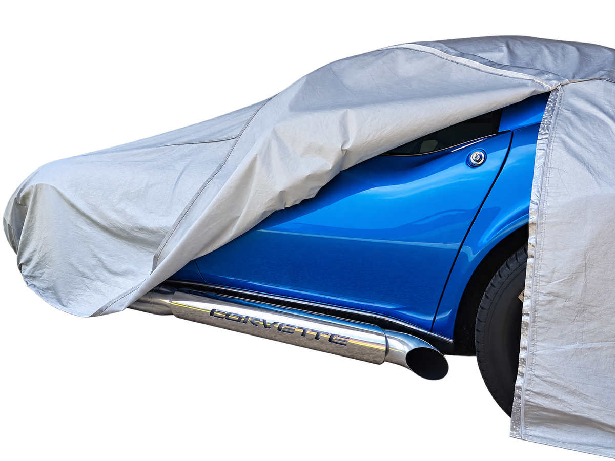 Corvette High Quality Powermax Fitted Car Cover Left Hand Zip