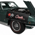 Cover Fender With C2 Logo Black-63-67
