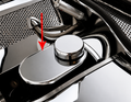 Cover Master Cylinder Polished Stainless Steel With Cap-97-04