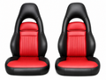 Cover Seat-100% Leather Sport Two Tone-97-04