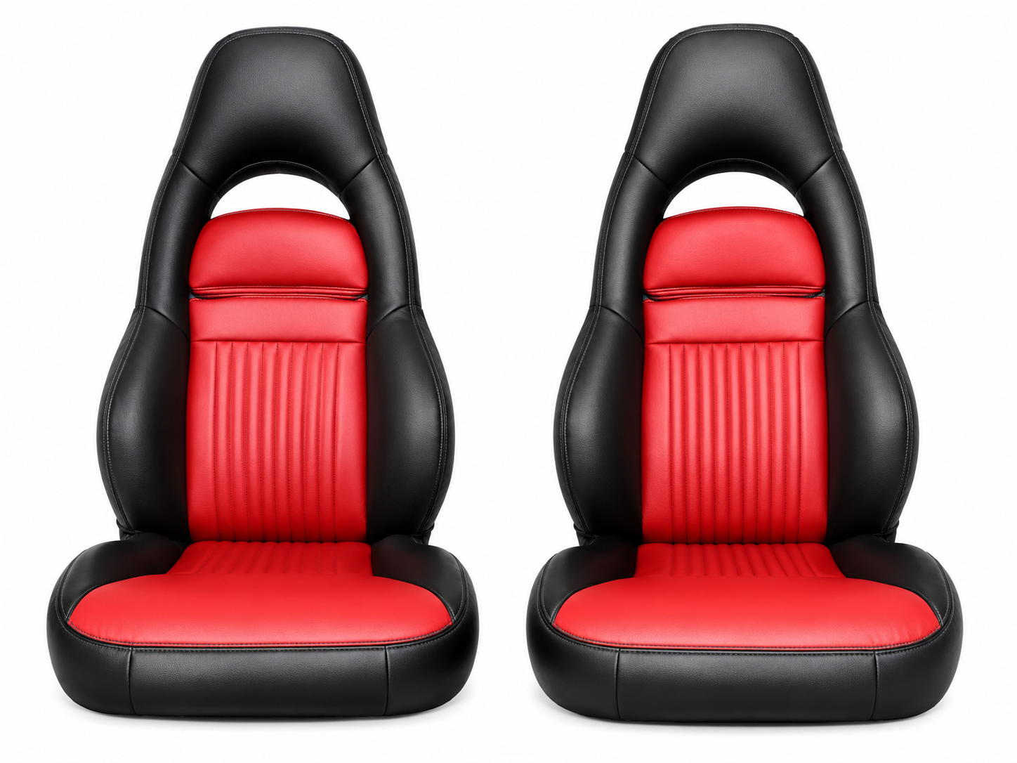 Cover Seat-100% Leather Sport Two Tone-97-04