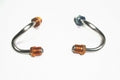Line Brake Steel Tubing Master Cylinder To Distribution Proportioning Block Pair-67-68