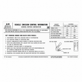 Decal Emissions Code Ar All With 270 H.P.-71