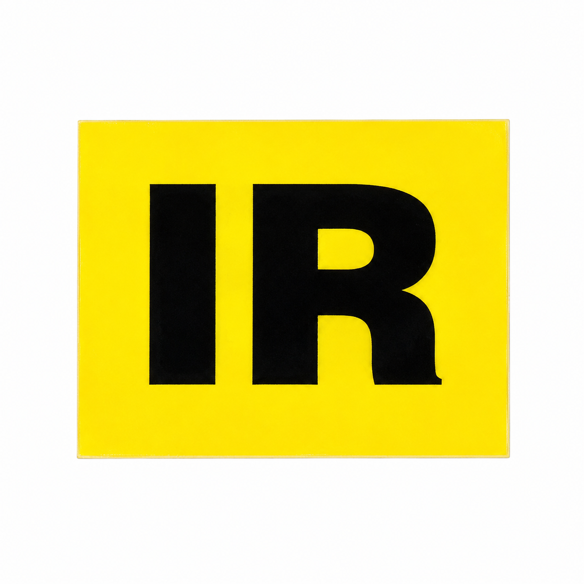 Decal Valve Cover Engine Code Letter IR-66-68