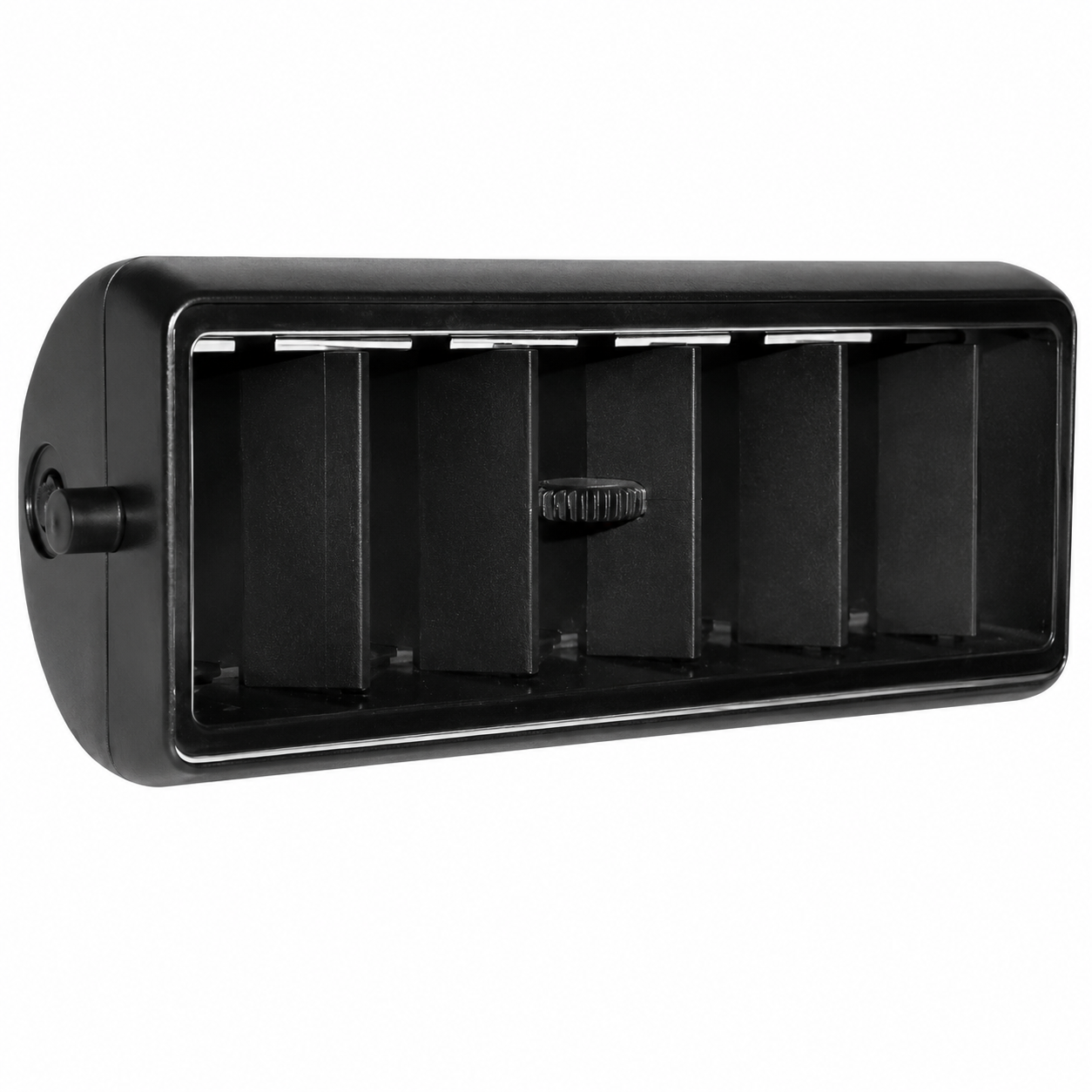 Duct Air Conditioning Center Vent Black With Chrome Edge-77-82