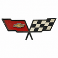 Emblem Fuel Door Cross Flag Excludes Collector'S Edition-82