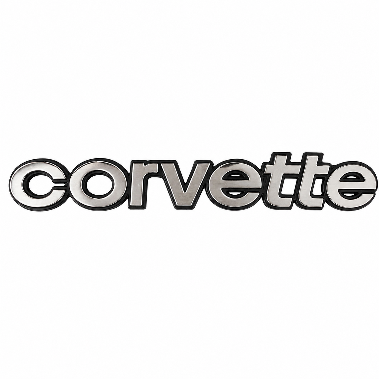 Emblem Rear Bumper Letter Unit Corvette-80-82