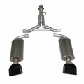 Exhaust System Aluminized Cat Back Magnaflow Mufflers LT1 Tips-86-91