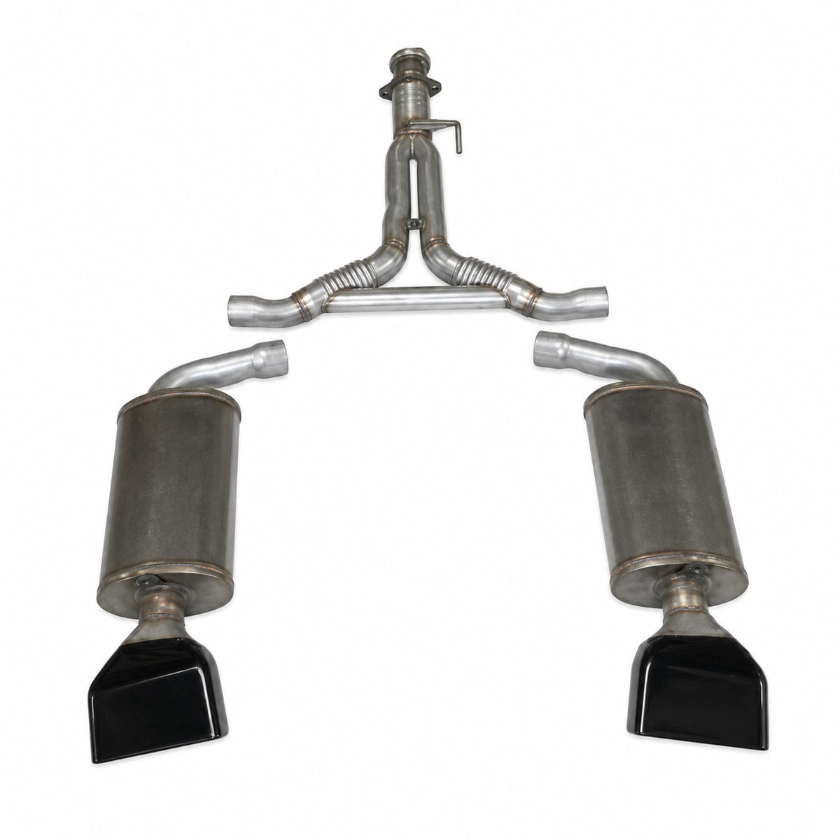 Exhaust System Aluminized Cat Back Magnaflow Mufflers LT1 Tips-86-91