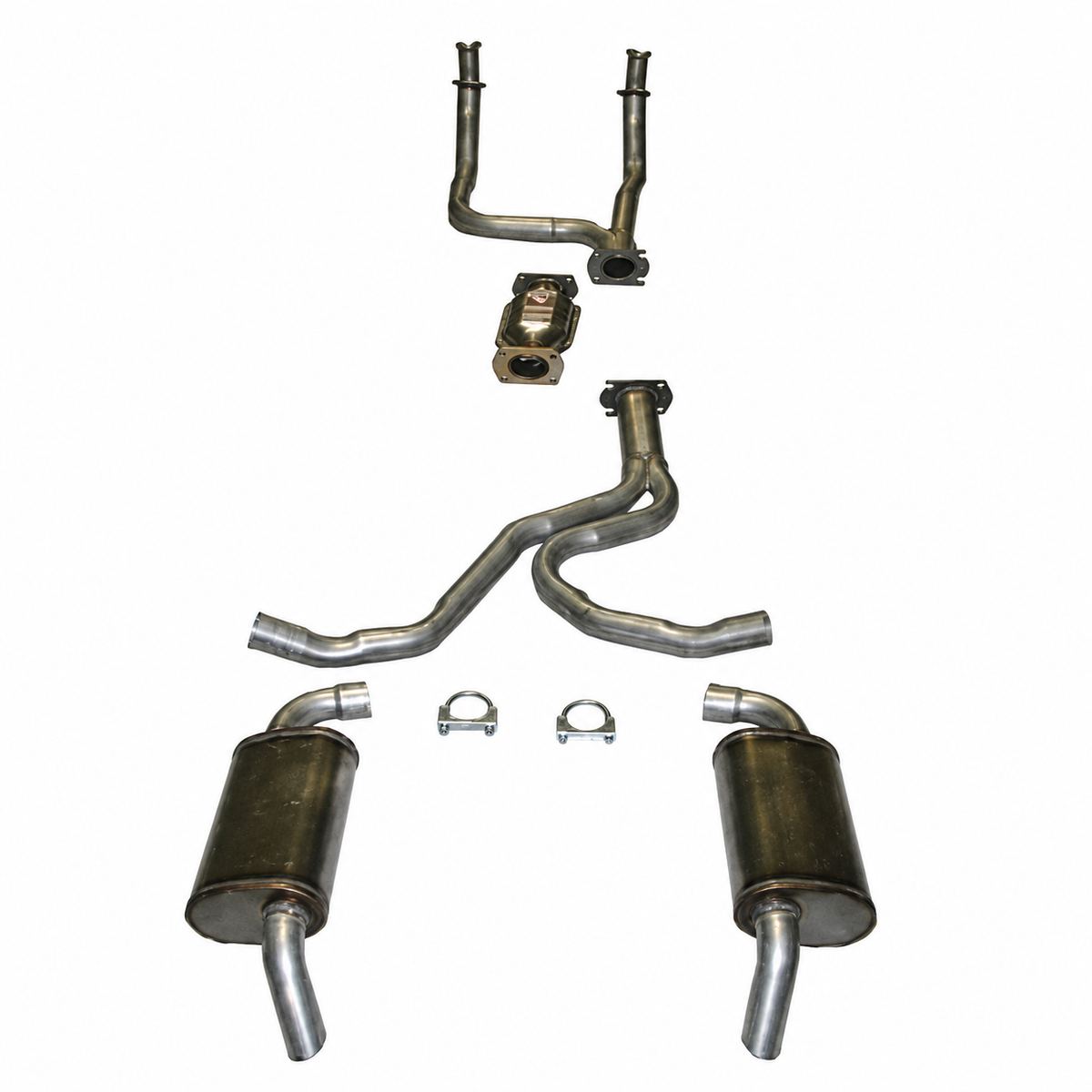 Exhaust System Magnaflow Stock-2.5 Inch With Converter-82