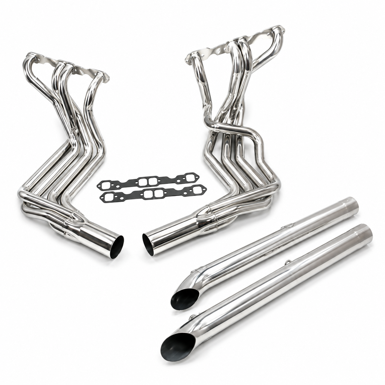 Exhaust System Side Doug'S Headers Ceramic Coated Small Block-4 Inch Side Tubes-63-82