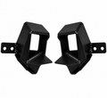 Extension Rear Quarter Trim Panel Unpainted Black Grained Plastic Coupe Pair-68-73