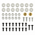 Fastener Kit Soft Top Convertible Top Weatherstrip-50 Pieces-68-75