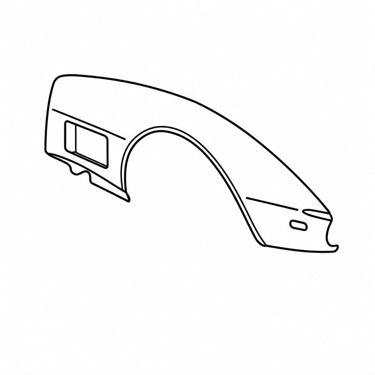 Fender Front Hand Layup Right Hand-70-72
