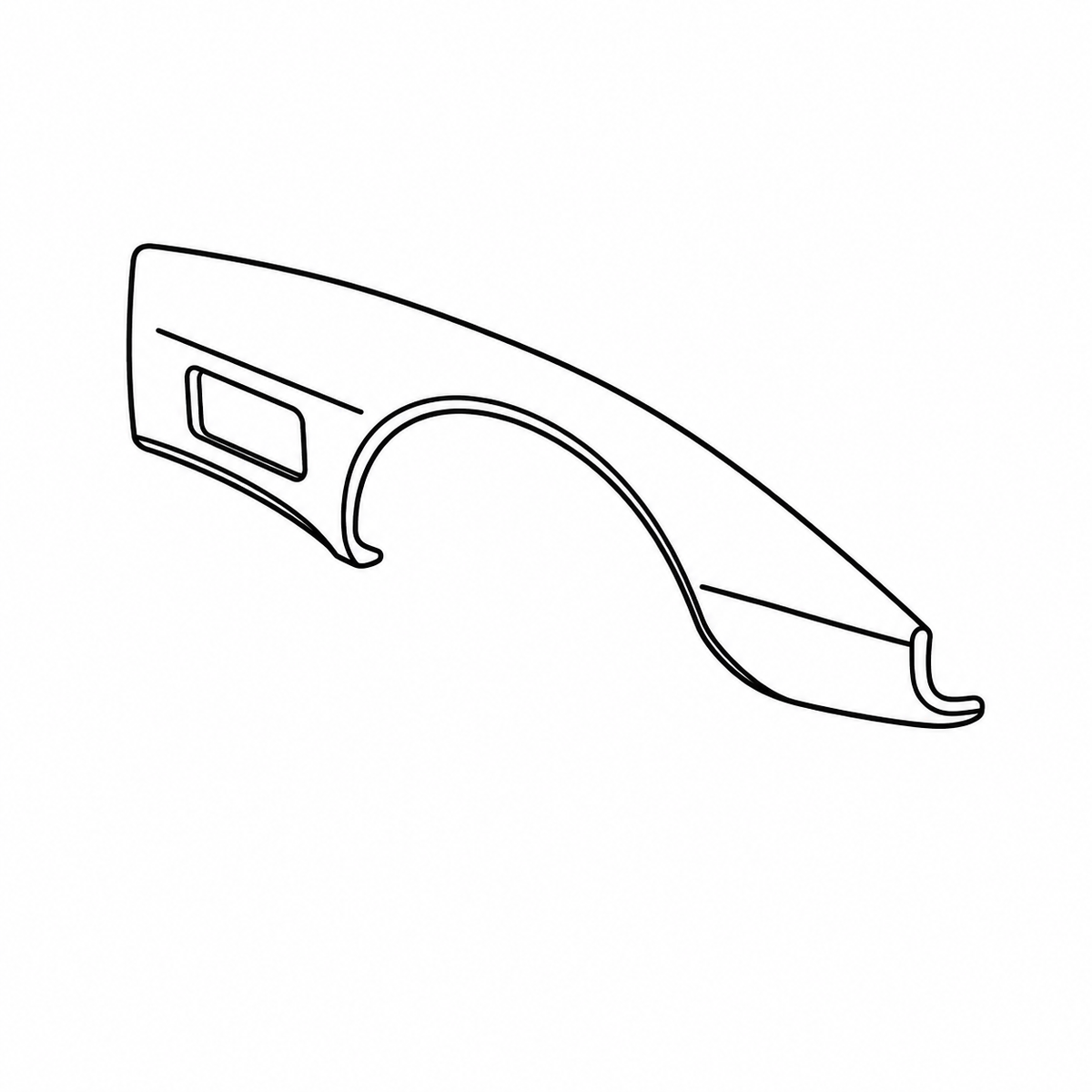 Fender Front Hand Layup Right Hand-73-79