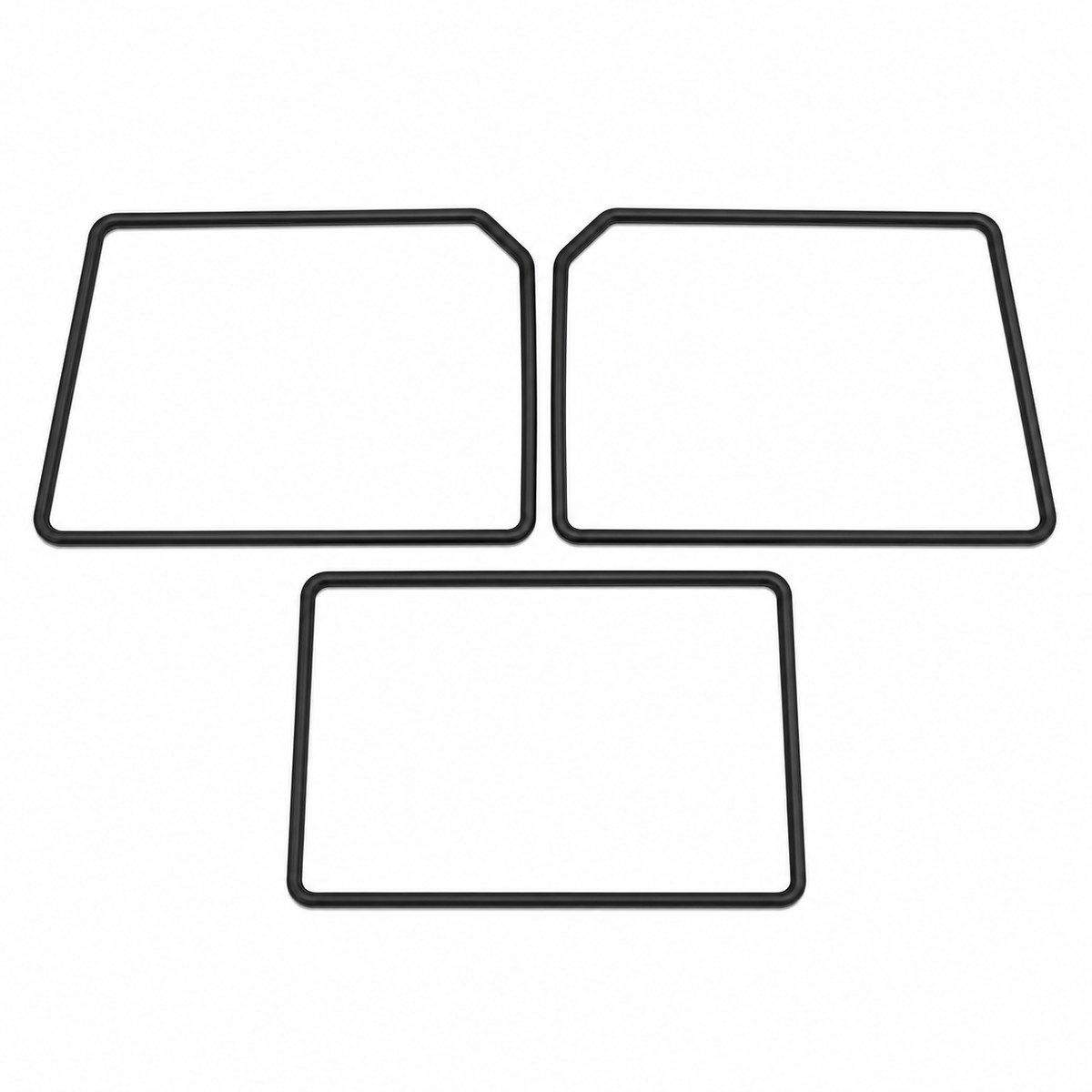 Frame Rear Compartment Door Bright Blue-3 Pieces-68-79E
