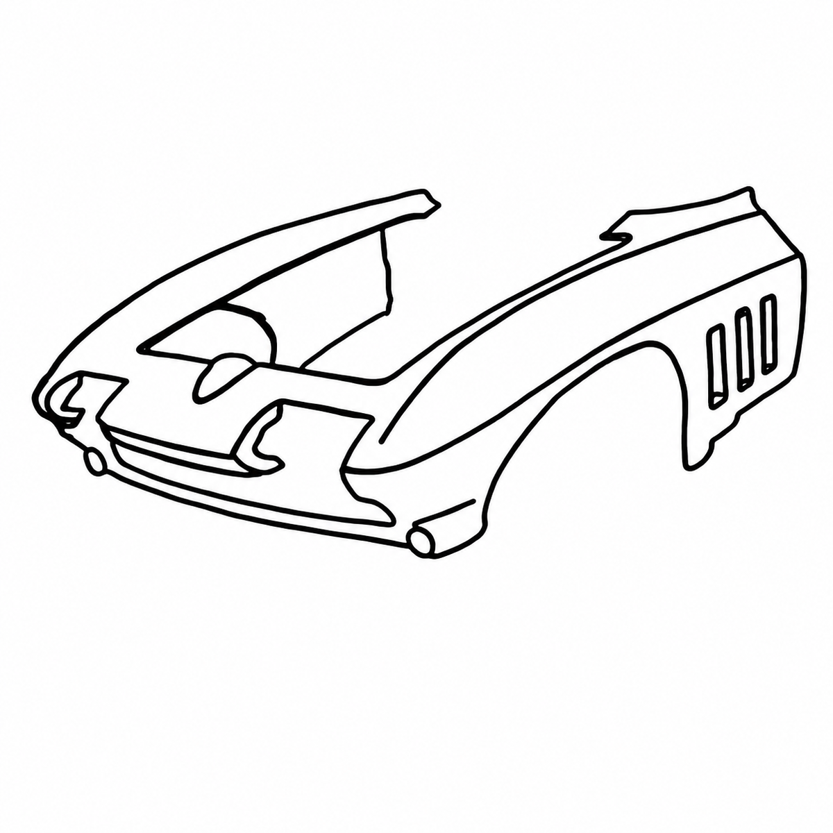 Front End Assembly Hand Layup-65-66