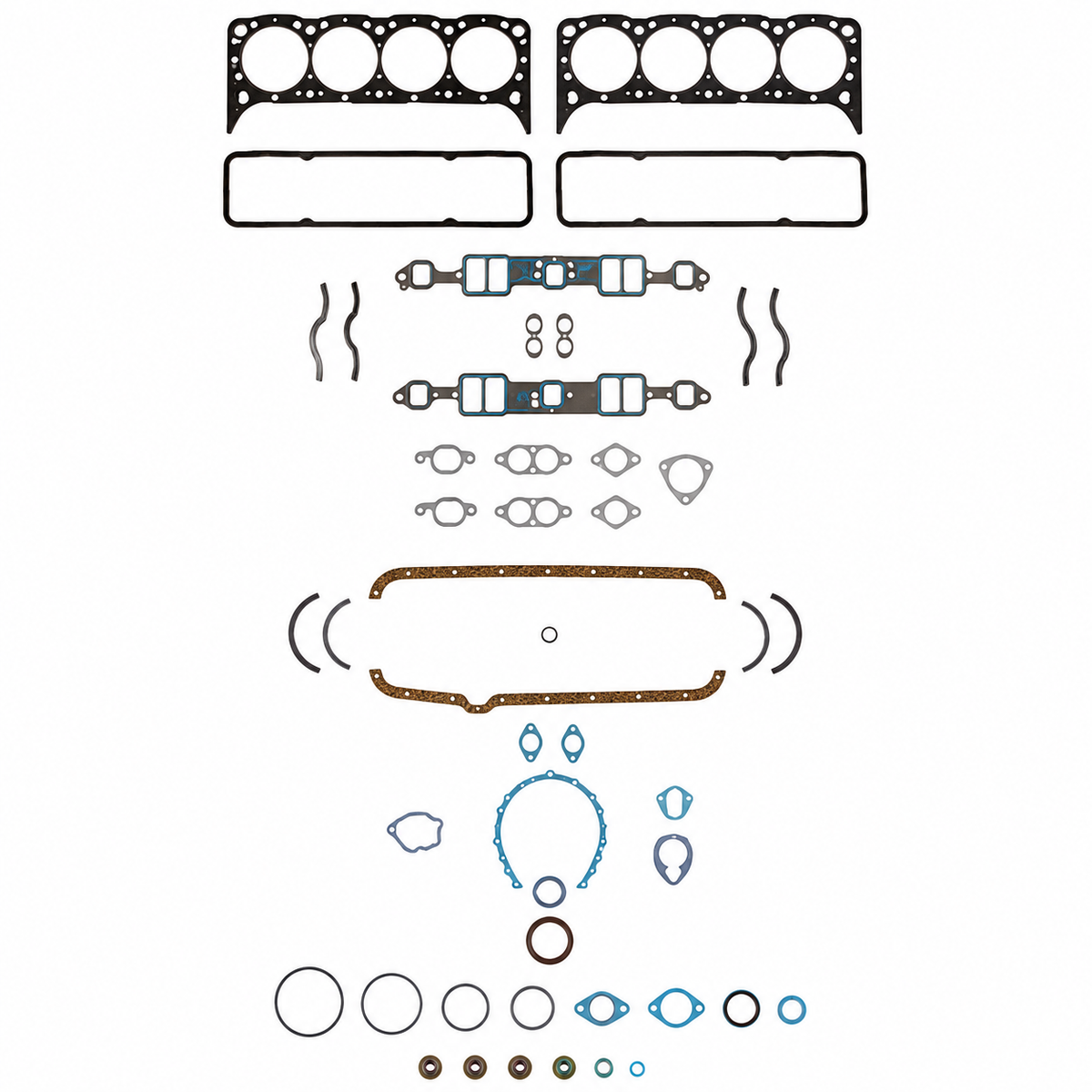 Gasket Set Engine Full Small Block 57-76