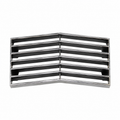 Grille Front Center With Chrome Edge-73